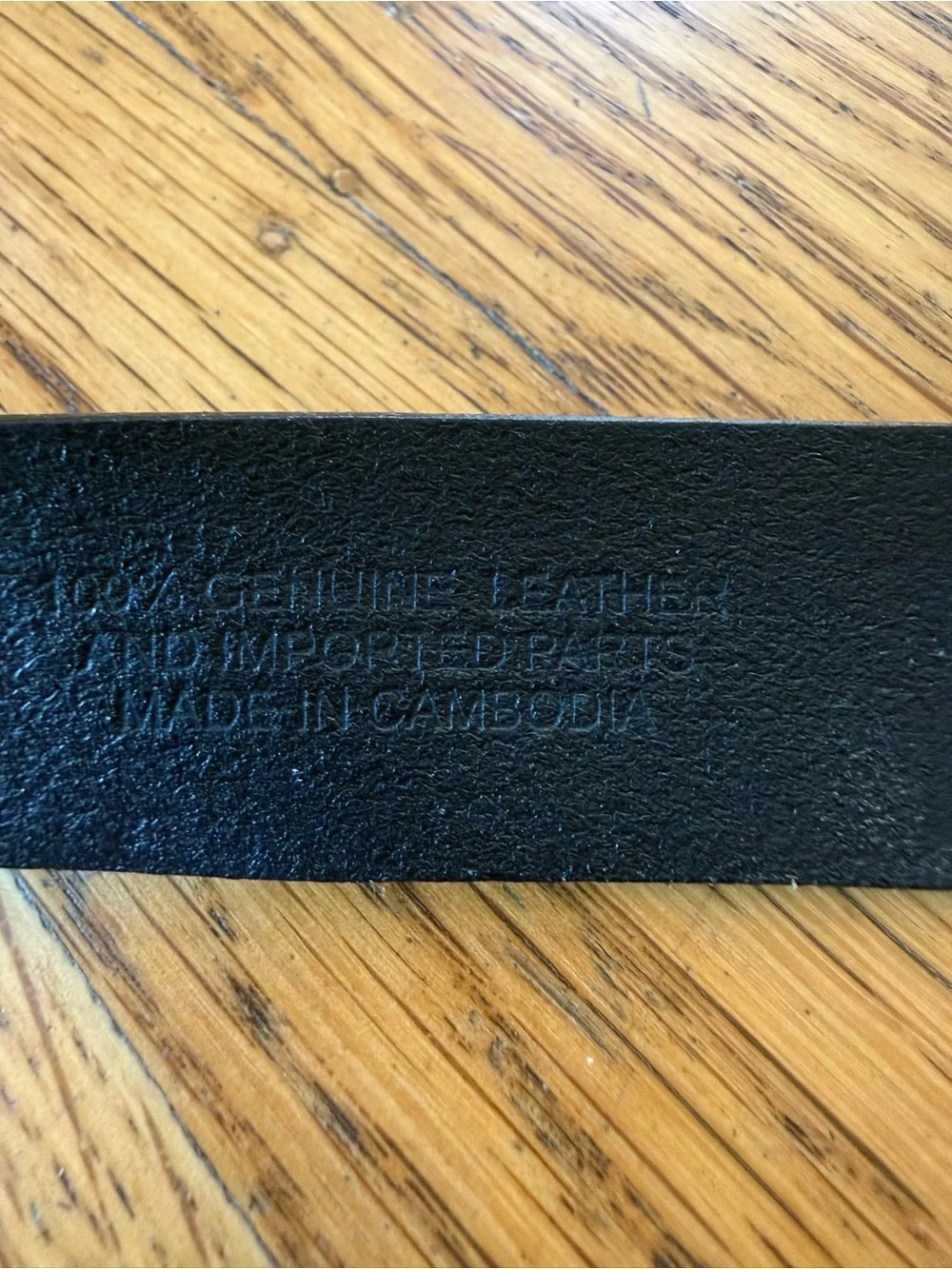 Madewell Women’s The Essential Leather Belt Black with Gold Buckle Size Large